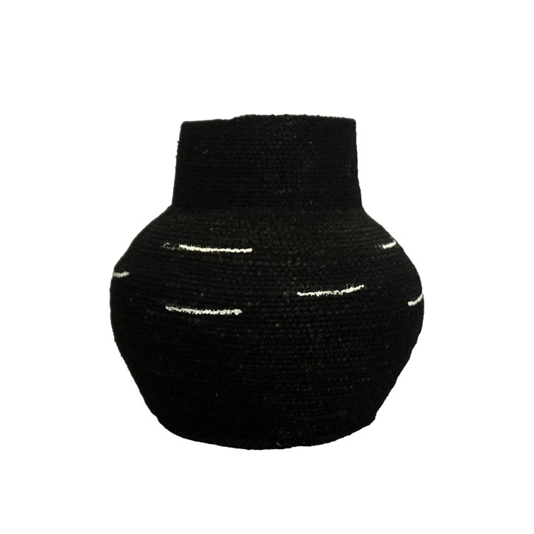 Dakota Fields Basket Top Black Dia 10" Wayfair Canada